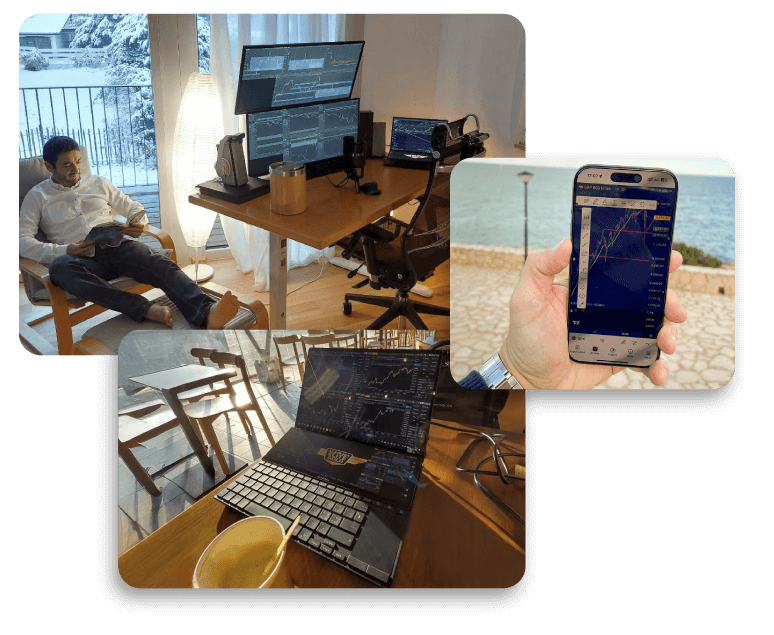Trading desde cualquier lugar | Academia Elite Gold
