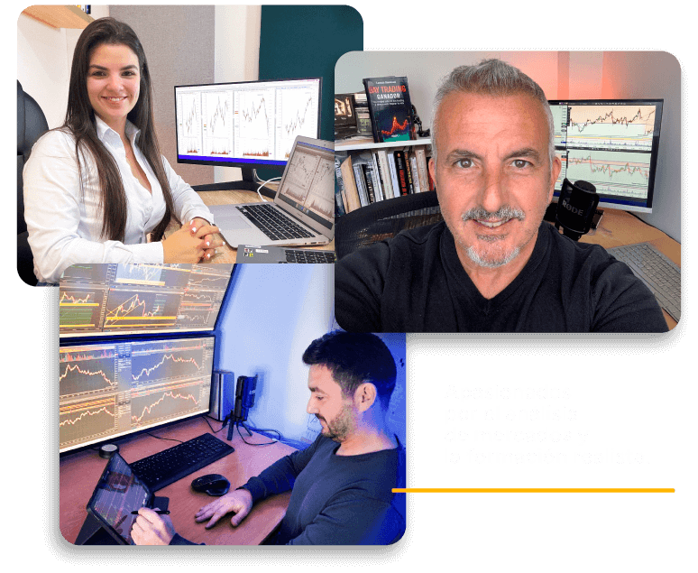 Trades profesionales y completamente transparentes | Academia Elite Gold